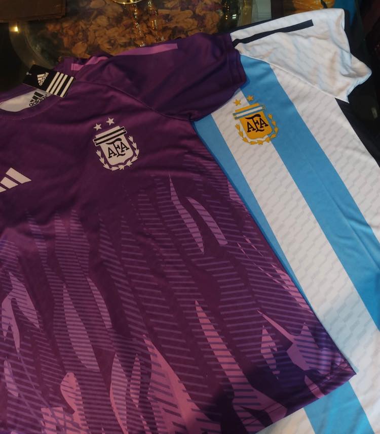 FIFA World Cup 2022- Argentina Home & Away Concept Jersey Kit